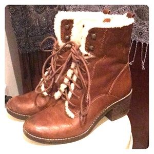 Lucky Brand Brown Winter Boots